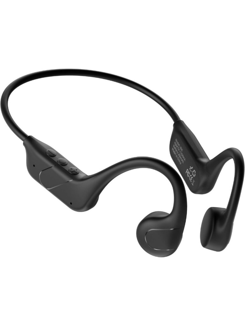Wireless Bone Conduction Headphones, Open Ear Bluetooth 6.0, IP54 Waterproof